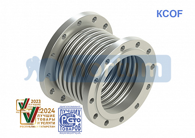 Компенсатор осевой  фланцевый КСОF 200-16-80 L=250
