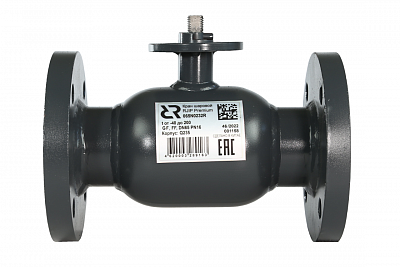 065N0337R RJIP Premium Кран шаровой FF DN80 PN25 GF (фланцевый, под привод, С/П), Ридан