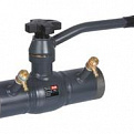 065N9506 Кран запорно-регулирующий Danfoss JiP BABV-WW Ду=65 Ру=25
